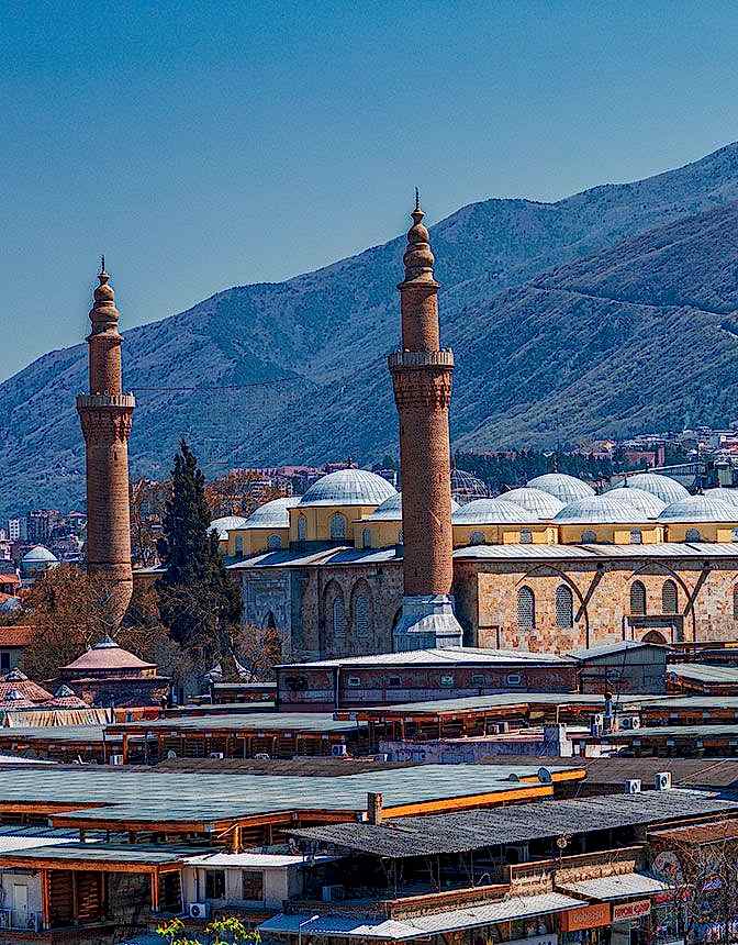 Bursa cami manzarası