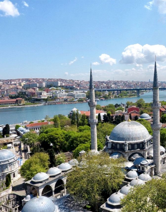 istanbul manzarası, eyüp camii