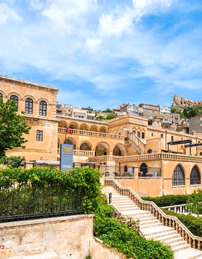 Mardin eski ev manzarası